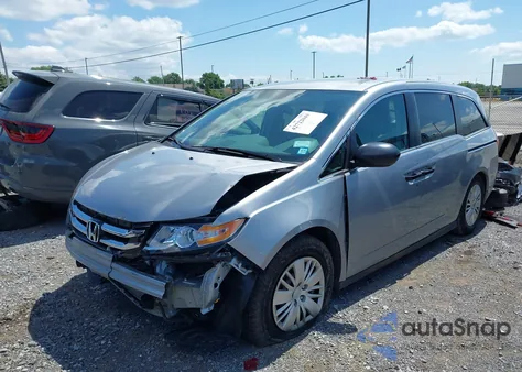 2016 Honda Odyssey Lx from USA, damaged, VIN 5FNRL5H20GB165155